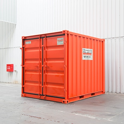 Openbaren Misverstand Hangen Zegwaard Containerverhuur » 10 ft opslagcontainer