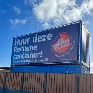 Reclame container 1.